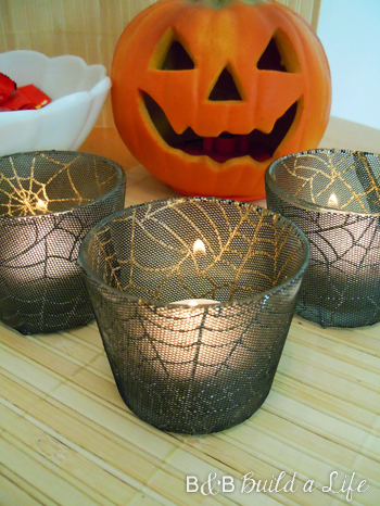 Spooky Candle Craft @ BAndBBuildALife.com