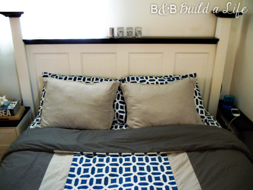 How I Met Your Mother inspired DIY Duvet @ BandBBuildALife.com