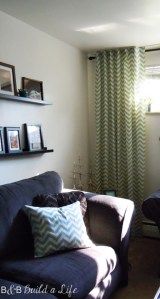 chevron envelope pillow @ BandBBuildALife.com