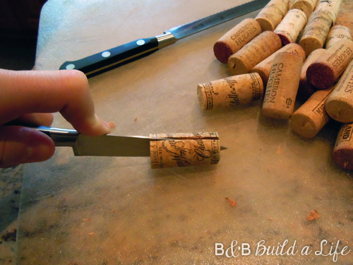 cutting the cork @ BandBBuildALife.com cutting the cork @ BandBBuildALife.com