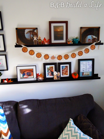 Thanksgiving Decorations DIY @ BandBBuildALife.com