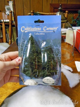 dollar general bottle brush trees @ BandBBuildALife.com