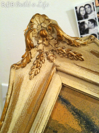 antique frame @ BandBBuildALife.com antique frame @ BandBBuildALife.com