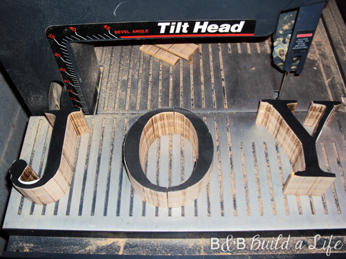 JOY cut outs @ BandBBuildALife.com