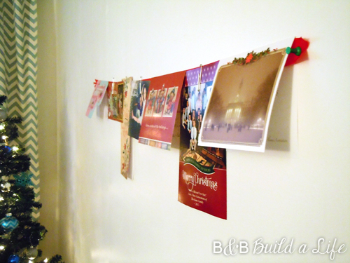greeting card hanger @ BandBBuildALife.com