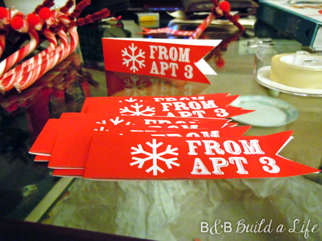 rudolph candy cane treat tags @ BandBBuildALife.com