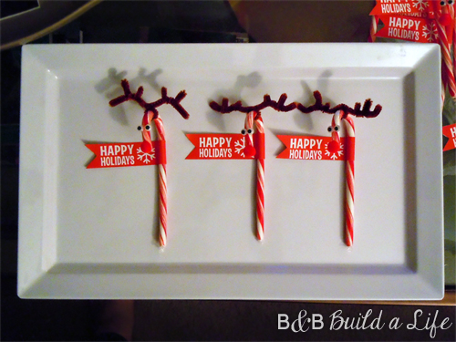 rudolph candy cane treat tags @ BandBBuildALife.com