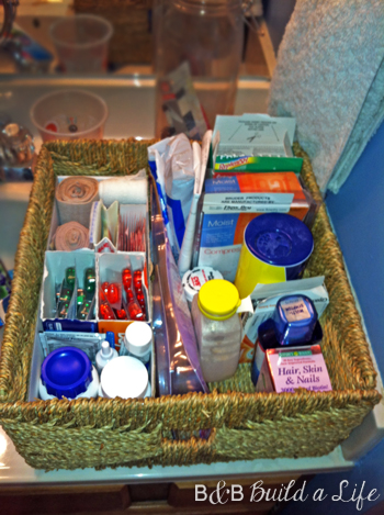 organizing with what I already have @ BandbbuildALife.com