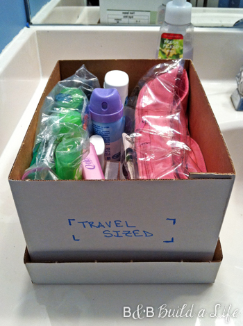 organizing with what I already have @ BandbbuildALife.com