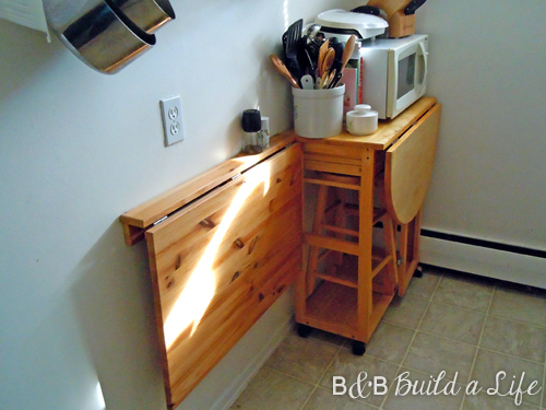 ikea knobo kitchen counter @ bandbbuildalife.com