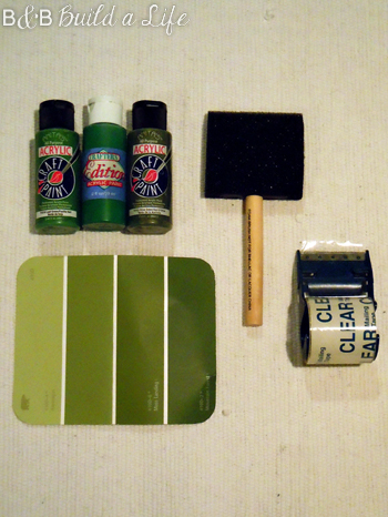 painted rug craft fail @ BandBBuildALife.com