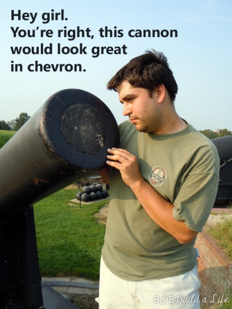 Hey girl Cannon chevron @ BandBBuildALife.com