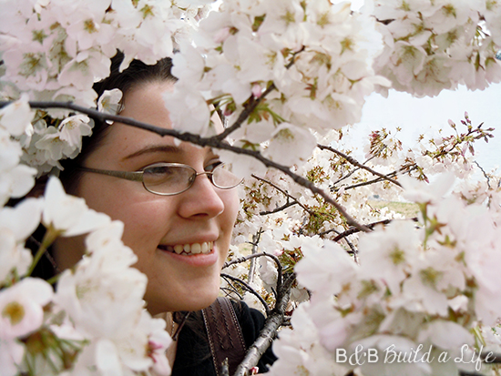 spring wreath @ BandBBuildALife.com