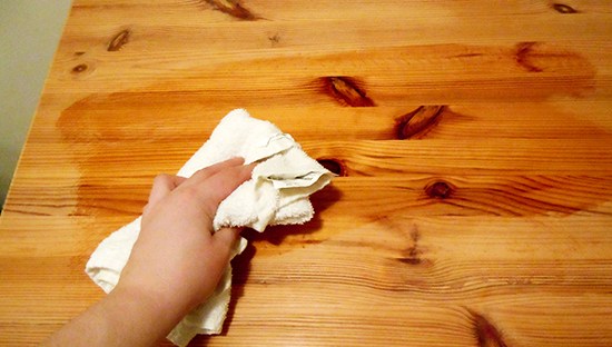 butcher block care and cleaning @ BandBBuildALife.com