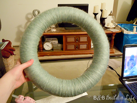 spring wreath @ BandBBuildALife.com