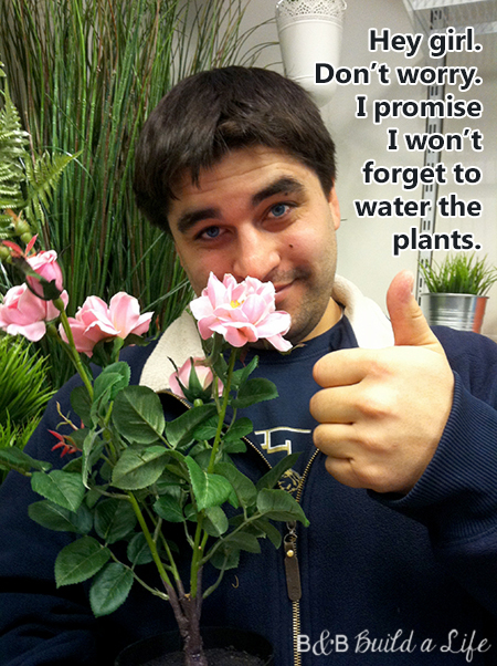 Hey Girl Water the Plants @ BandBBuildALife.com