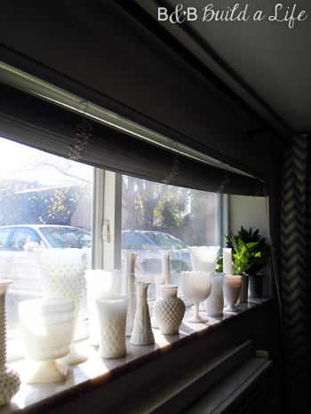 milk glass gallery @ BandBBuildALife.com