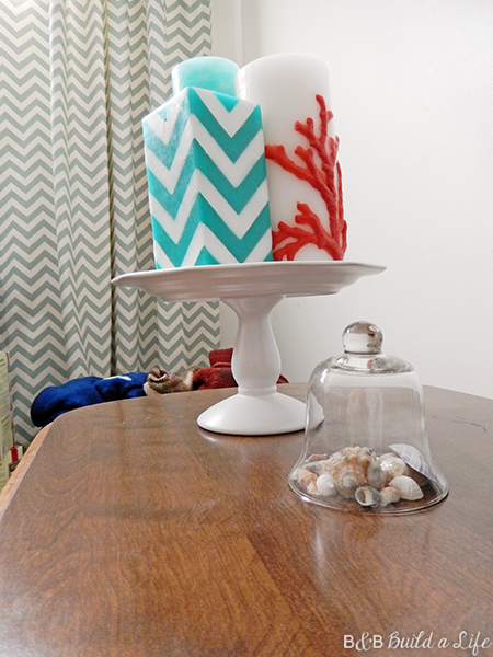 knock off decor target candle stand @ BandBBuildALife.com