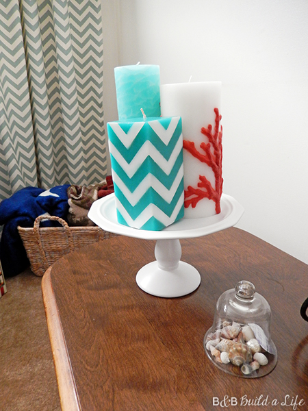 knock off decor target candle stand @ BandBBuildALife.com