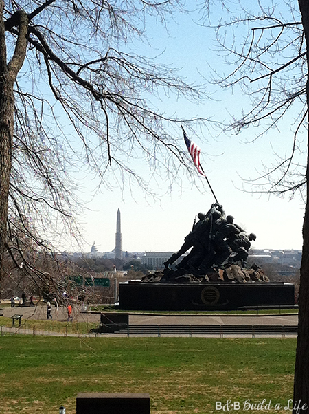 Iwo Jima memorial @ BandBBuildALife.com