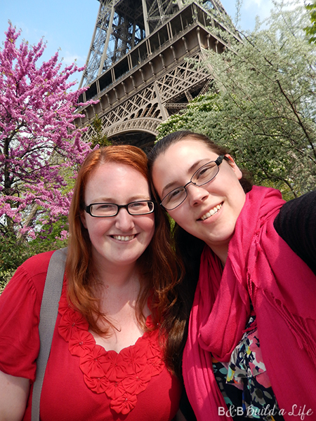 springtime flowers in paris @ BandBBuildALife.com