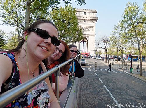 sightseeing in Paris @ BandBBuildALife.com