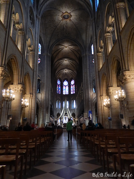 Notre Dam in Paris @ BandBBuildALife.com