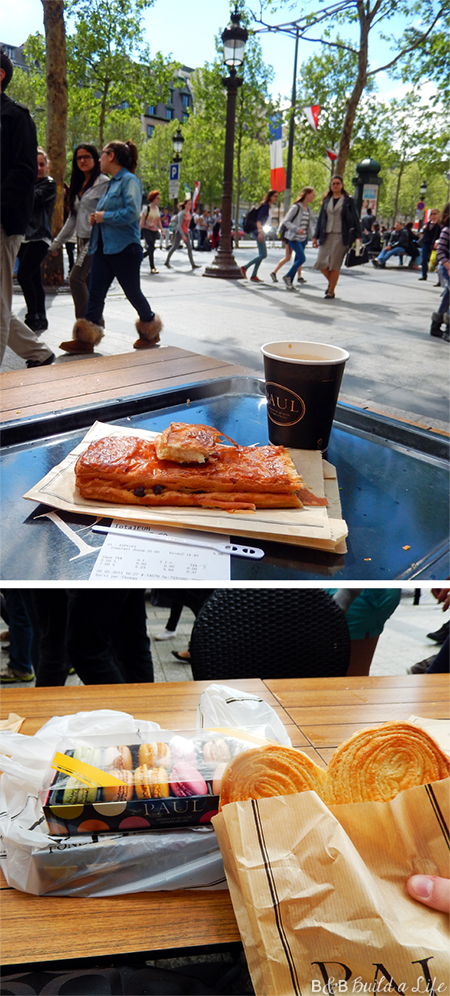 Shopping on the Champs-Élysées @ BandBBuildALife.com