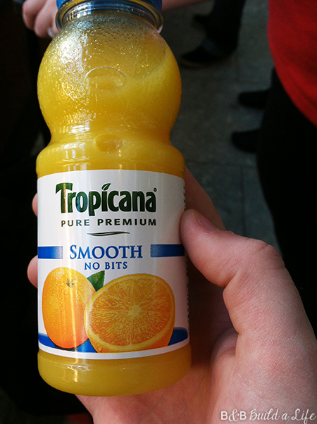 juicy bits orange juice @ BandBBuildALife.com