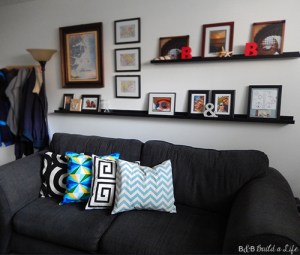 summer geometric pillows chevron greek key @ BandBBuildALife.com