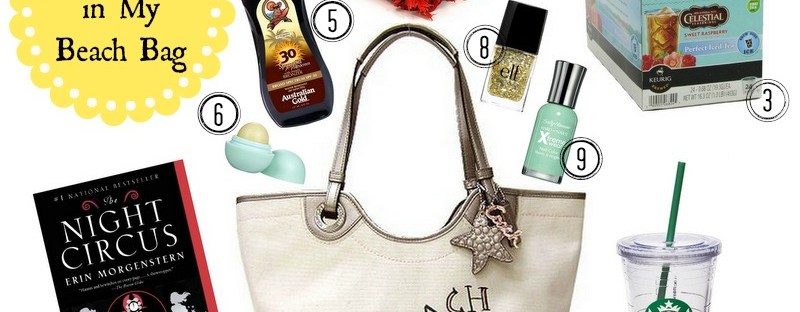 what's in my beach bag @ BandBBuildALife.com
