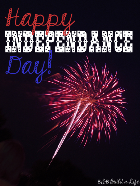 Happy 4th of July Independance Day! @ BandBBuildALife.com