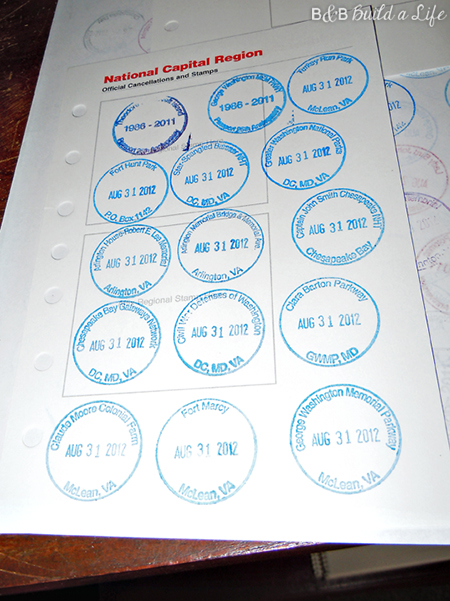 Passport to Our National Parks Washington DC @ BandBBuildALife.com