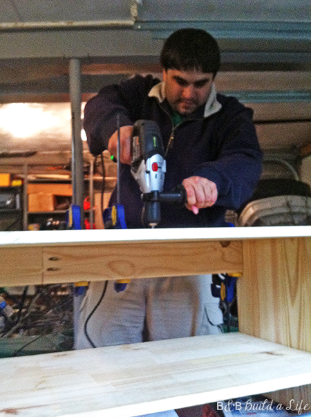 ikea inspired coat rack @ BandBBuildALife.com