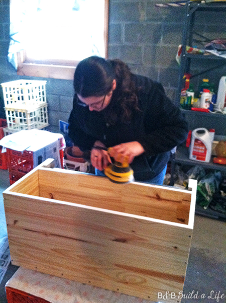 ikea inspired coat rack @ BandBBuildALife.com