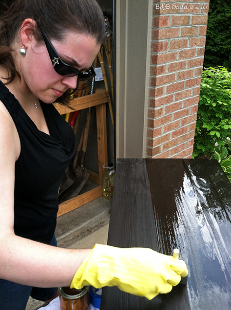 ikea inspired coat rack @ BandBBuildALife.com