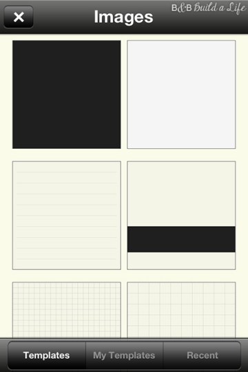 do it yourself chalkboard art on your smartphone iphone @ BandBBuildALife.com