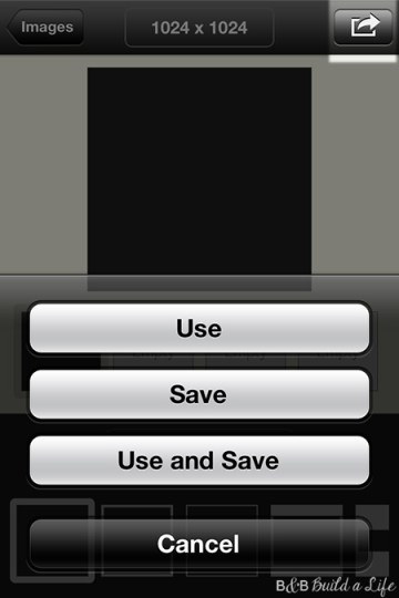 do it yourself chalkboard art on your smartphone iphone @ BandBBuildALife.com