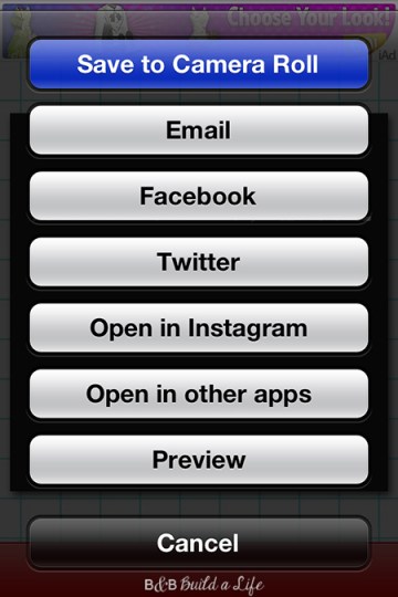 do it yourself chalkboard art on your smartphone iphone @ BandBBuildALife.com