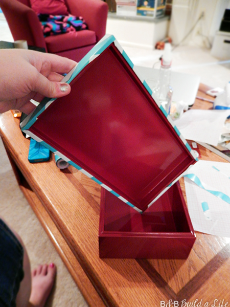 Pottery Barn Box revamped @ BandBBuildALife.com