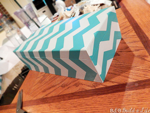 Pottery Barn Box revamped @ BandBBuildALife.com