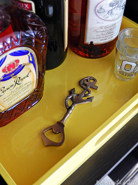 Bookcase bar bookshelf bar Expedit Bar @ BandBBuildALife.com