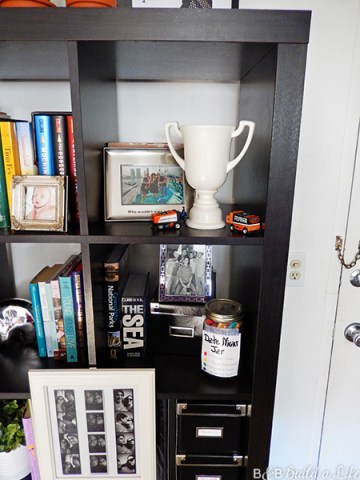 expedit bookshelf style inspiration at BandBBuildALife.com