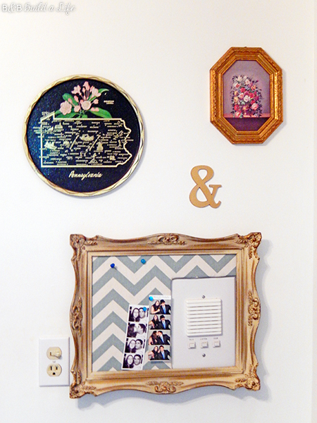 last minute project hanging ampersand at BandBBuildALife.com