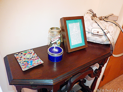 clearance shopping decor tray gold leaf at BandBBuildALife.com