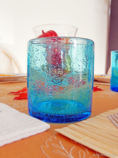 simple thanksgiving tablescape at BandBBuildALife.com