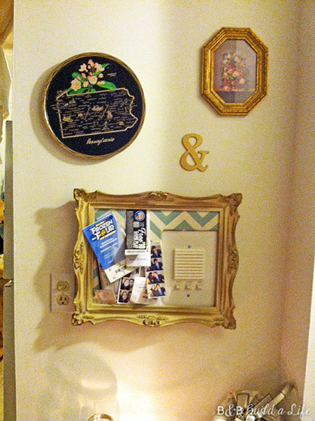 last minute project hanging ampersand at BandBBuildALife.com