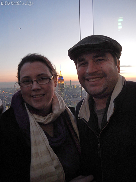 Beth & Bill in New York City at BandBBuildALife.com