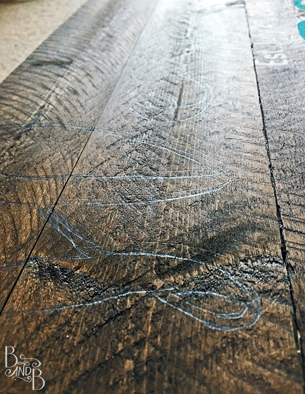 DIY Rustic Wood Plank Hand Painted Wedding Sign turned into Welcome Sign