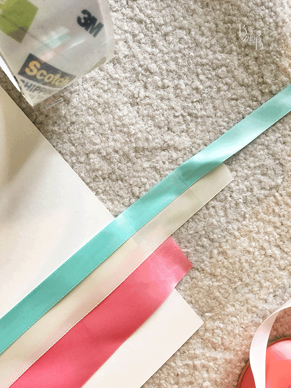 Using leftover wedding crafting to create a memory shadow box frame